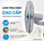 Quạt Treo Tường Daikiosan DQ122 - Hình ảnh 4