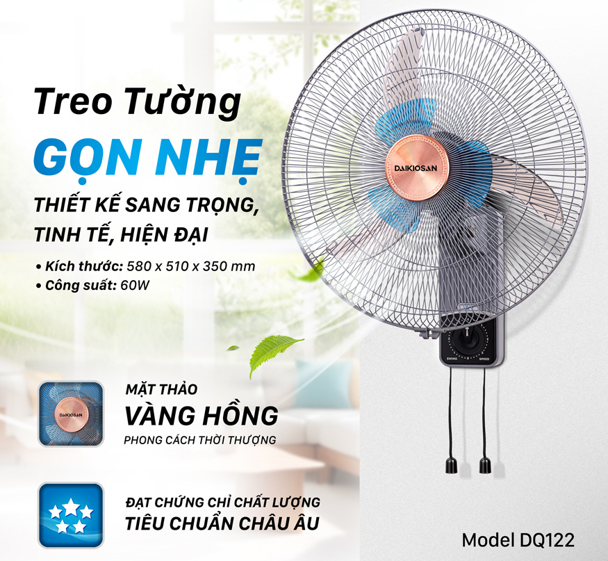 Thiết Kế Treo tường gọn nhẹ Sang Trọng, Phù Hợp Mọi Không Gian