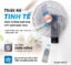 Daikiosan DQ121 thiết kế nhỏ gọn không chiếm nhiều diện tích sử dụng. được gắn cố định trên tường có độ an toàn cao