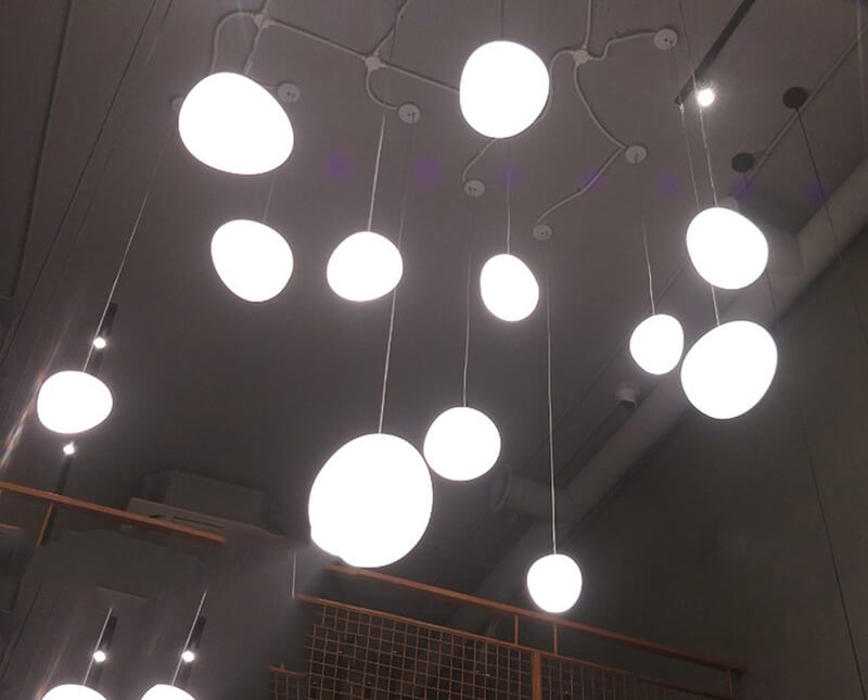Đèn thả quán cafe