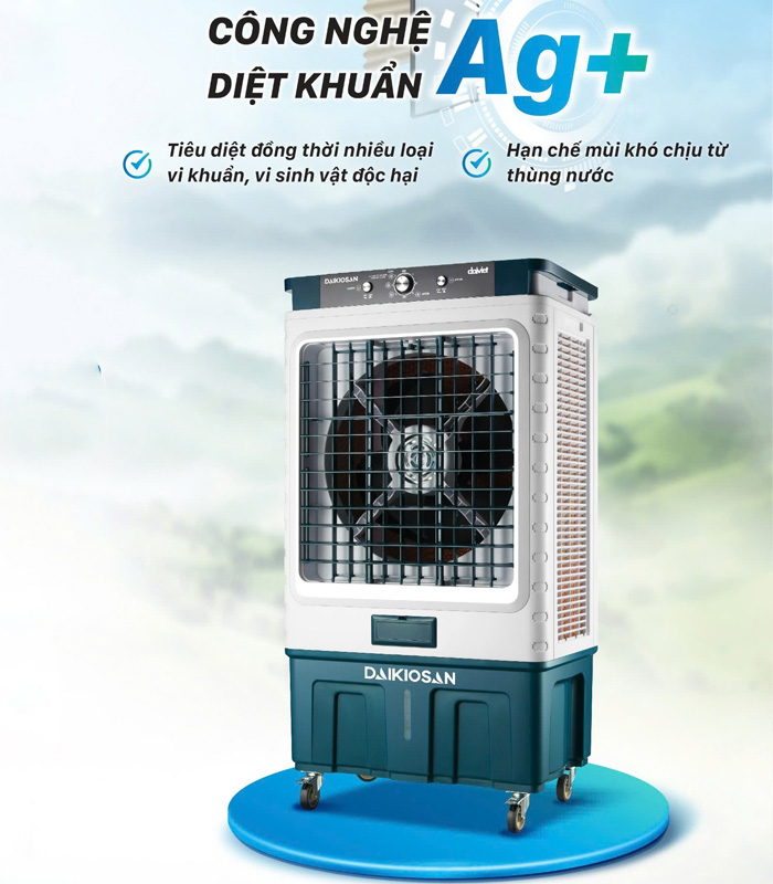 Diệt khuẩn hiệu quả nhờ Công nghệ Ag+