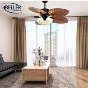 quạt trần đèn Beller 5 cánh thiết kế tinh tế