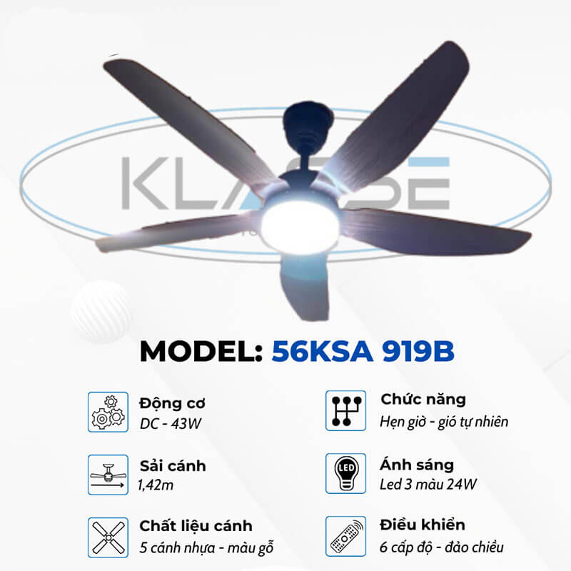 Thông số kỹ thuật 56KSA - 919B