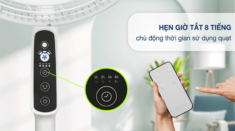Tính năng hẹn giờ tiện lợi