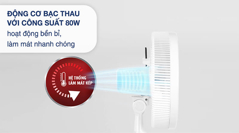 Công suất mạnh mẽ và hiệu suất làm mát vượt trội