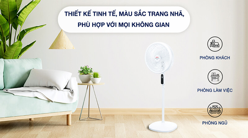 Thiết kế tinh tế phù hợp với mọi không gian