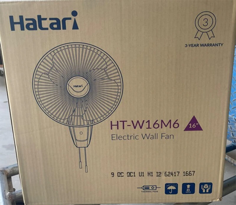 Quạt treo tường Hatari HT-W16M6