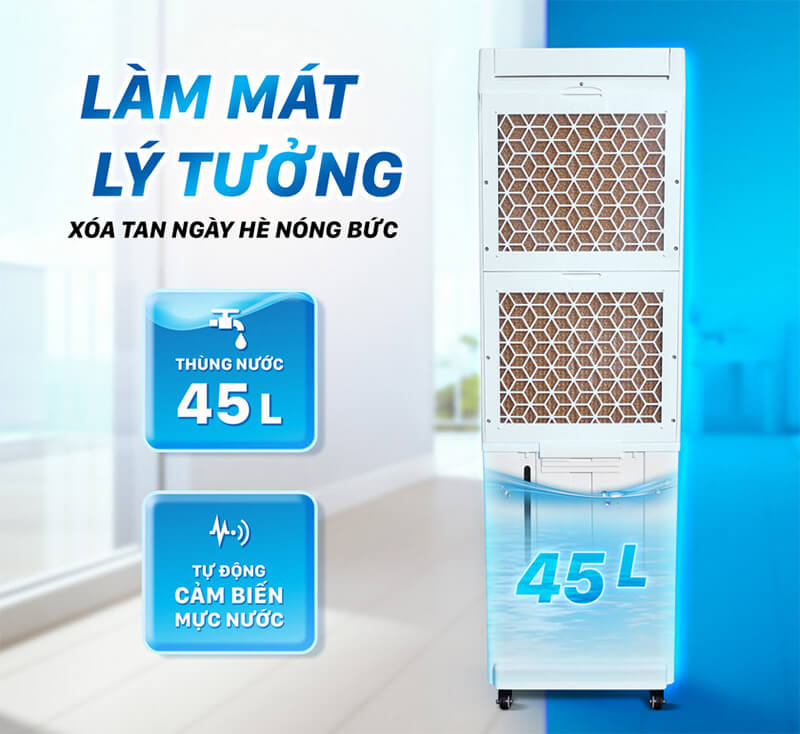 Dung tích bình chứa lớn hoạt động liên tục suốt nhiều giờ