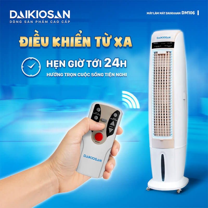 Điều khiển thông minh và hẹn giờ lên tới 24h