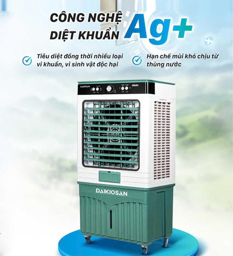 Khả năng tạo ẩm – kháng khuẩn