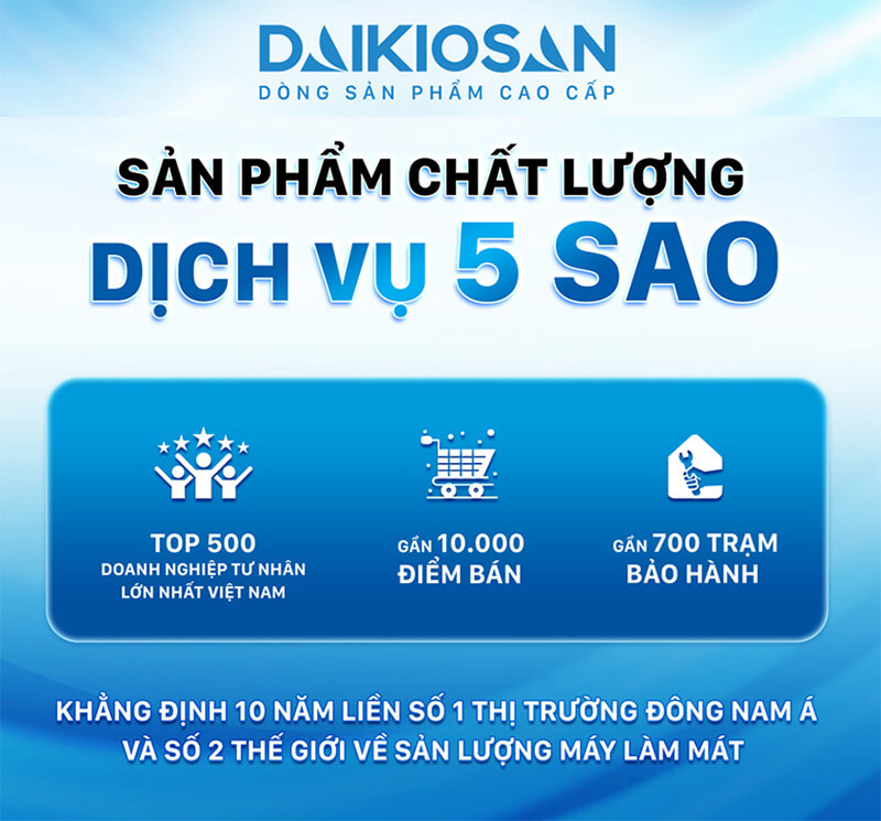 Sản phẩm chất lượng dịch vụ 5 sao