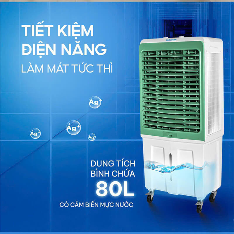 Dung tích bình nước lớn