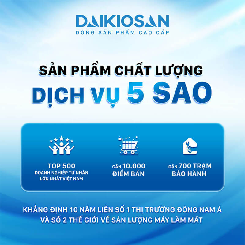Sản phẩm chất lượng dịch vụ 5 sao