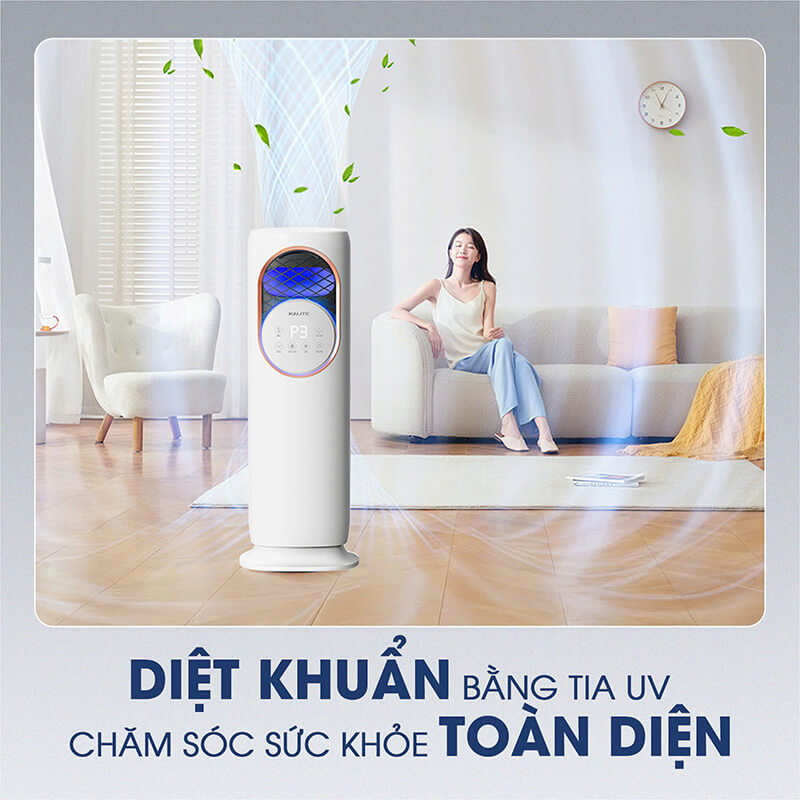 Công nghệ diệt khuẩn UV – Không khí sạch, an toàn