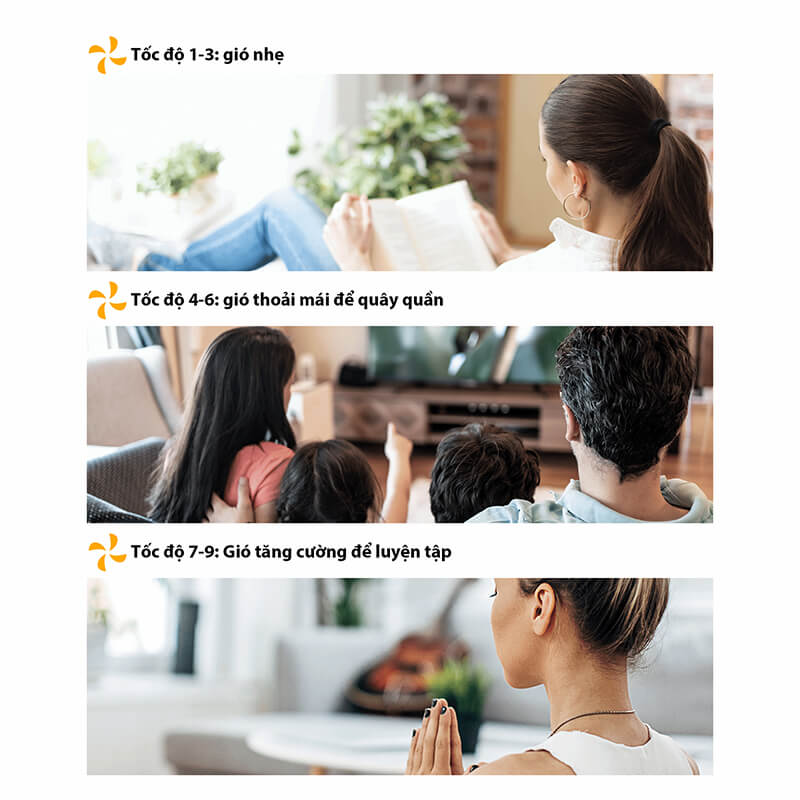 Hai chế độ gió – Thông minh và linh hoạt